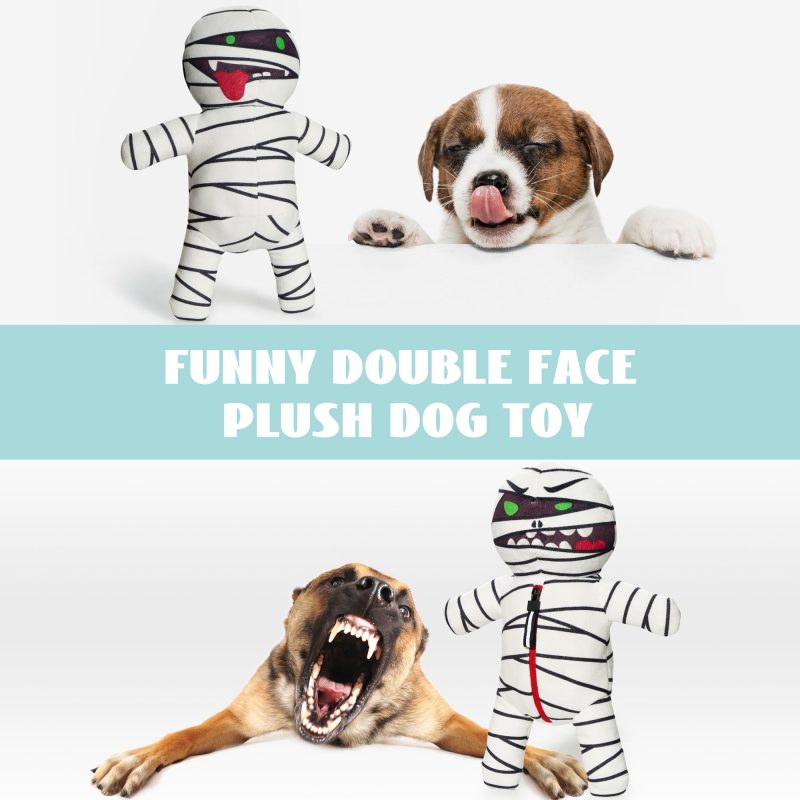 Nocciola Halloween Zombie Mummy Dog Toys with Organs - Image 2