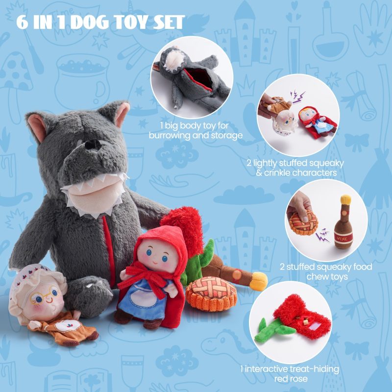 Nocciola Fairy Tale Squeaky Dog Toys - Image 5