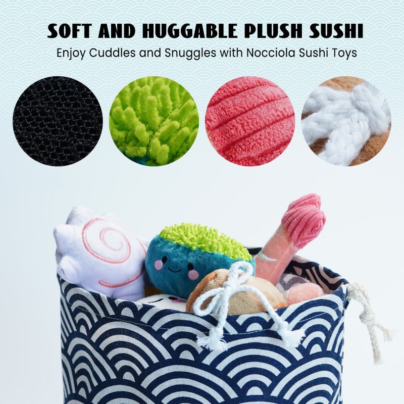 Nocciola 10 PCS Sushi Toys with a Bag - Image 3