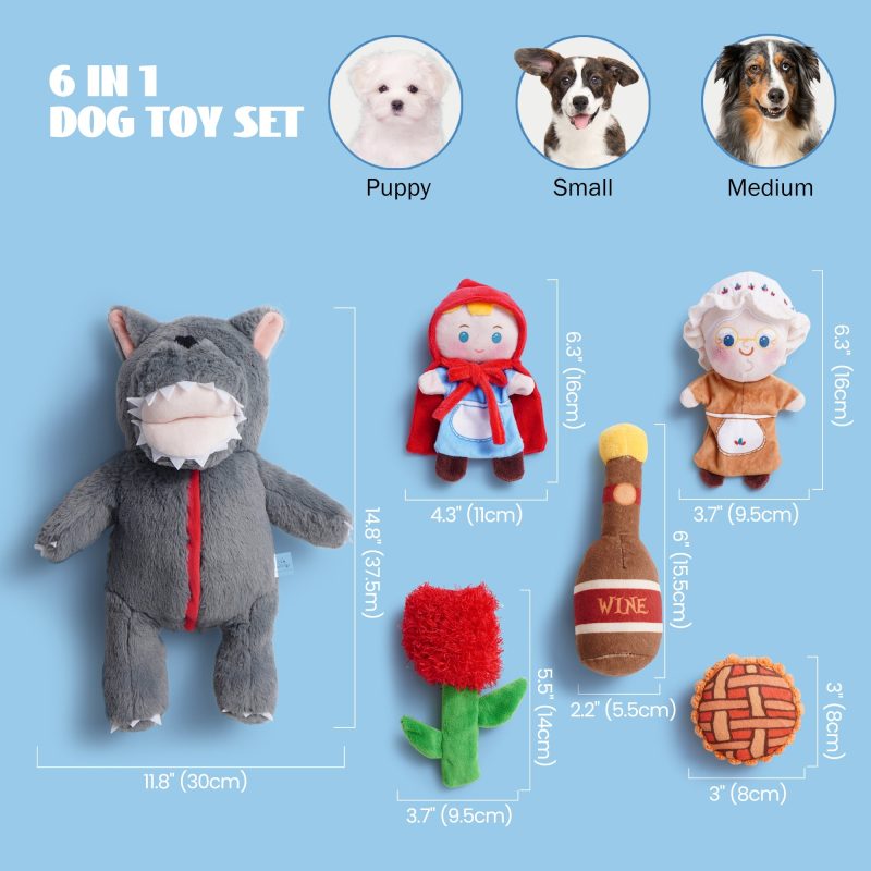 Nocciola Fairy Tale Squeaky Dog Toys - Image 7